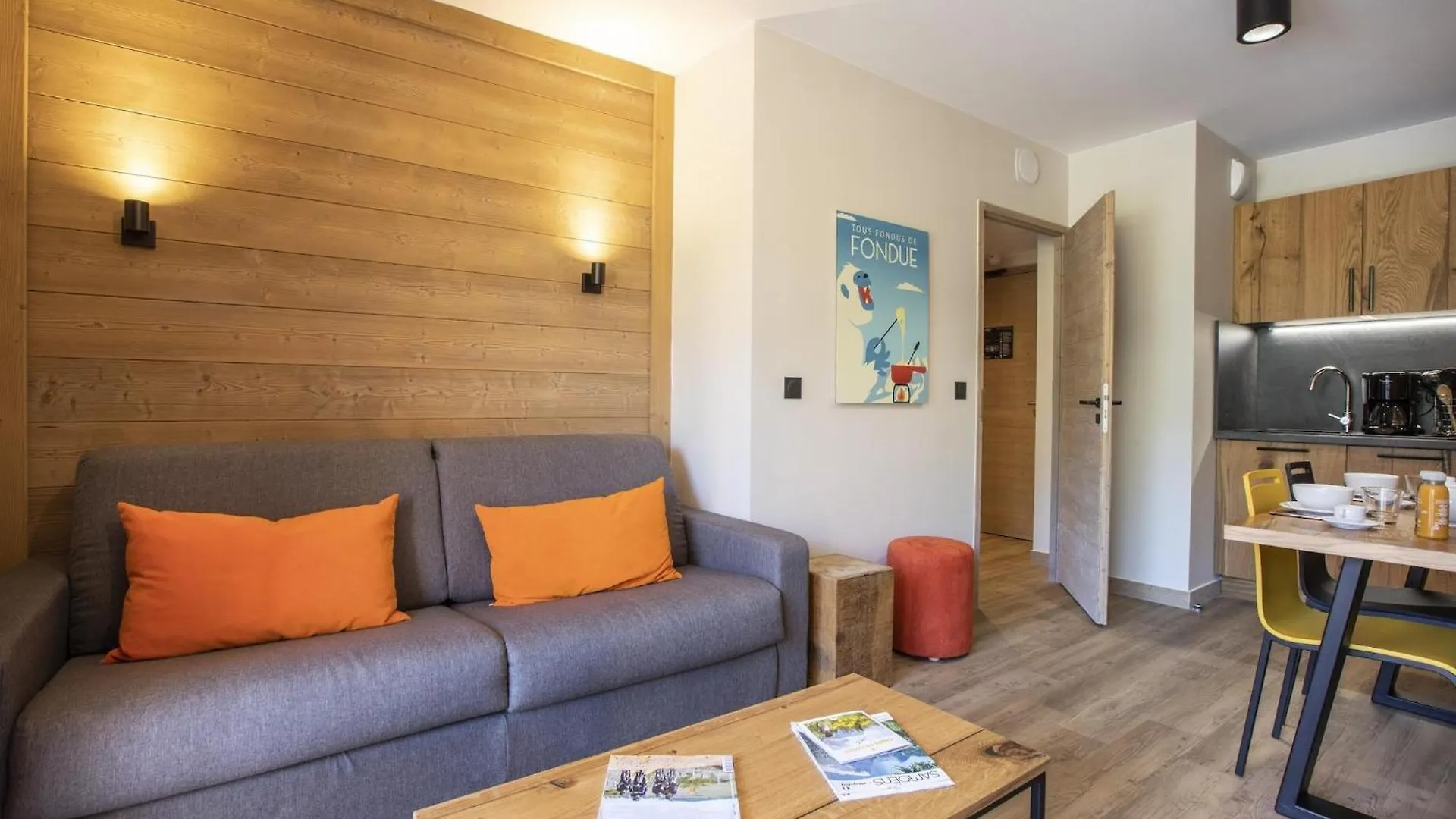 3 Pieces 6 Pers Confort Samoens Apartment