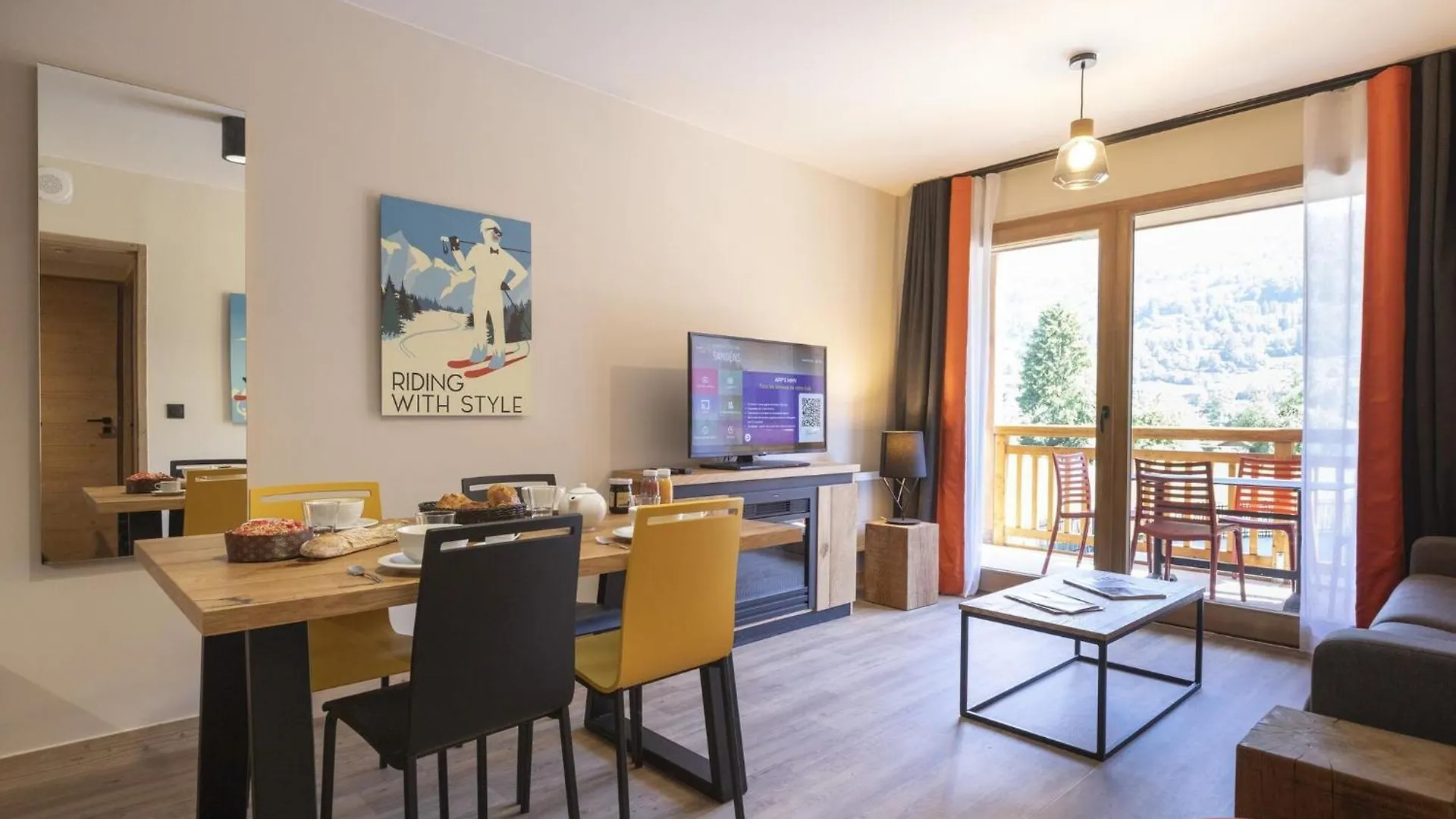 3 Pieces 6 Pers Confort Samoens Apartment